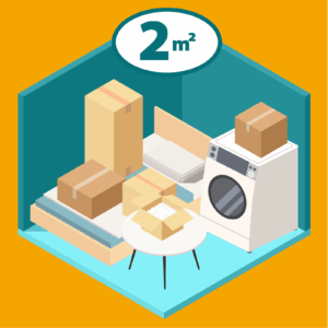 Box de 2m²